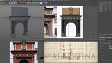 Screenshot aus dem Arbeitsprozess.