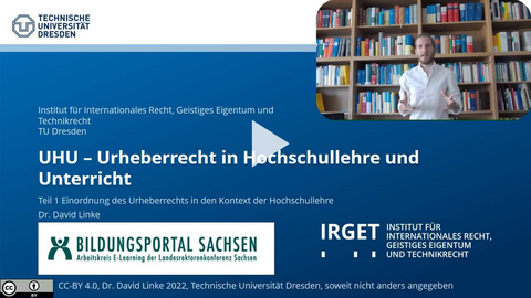 Ergebnisse des Projektes UHU – Urheberrecht in Hochschullehre und Unterricht online