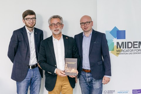 Die Autoren (von links): Maik Herold, Prof. Dr. Hans Vorländer, Dr. Steven Schäller 