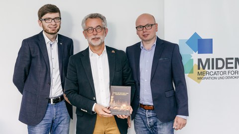 Die Autoren (von links): Maik Herold, Prof. Dr. Hans Vorländer, Dr. Steven Schäller 