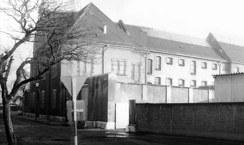Gebäude des „Geschlossenen Jugendwerkhofs Torgau“ um 1978.