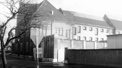 Gebäude des „Geschlossenen Jugendwerkhofs Torgau“ um 1978.