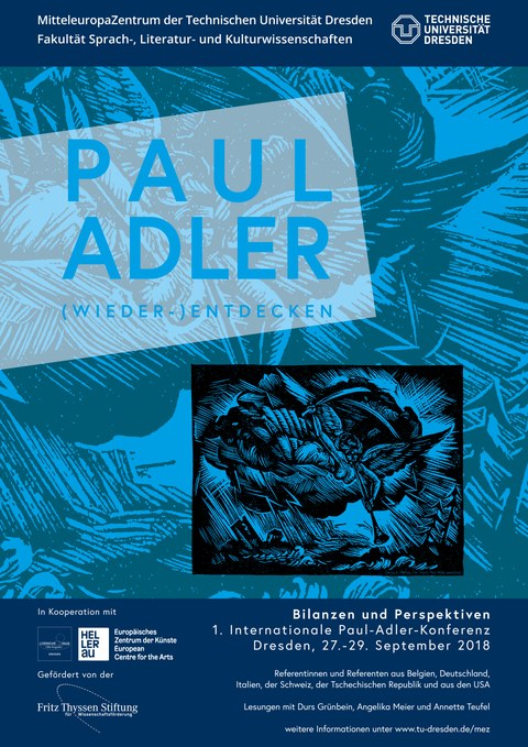 Plakat Paul Adler Konferenz
