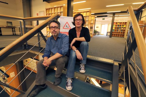 Julia Meyer und Juan Garces, SLUB