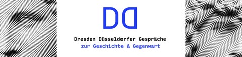 Grafik zur Veranstaltungsreihe Die Dresden-Düsseldorfer Gespräche zur Geschichte und Gegenwart 