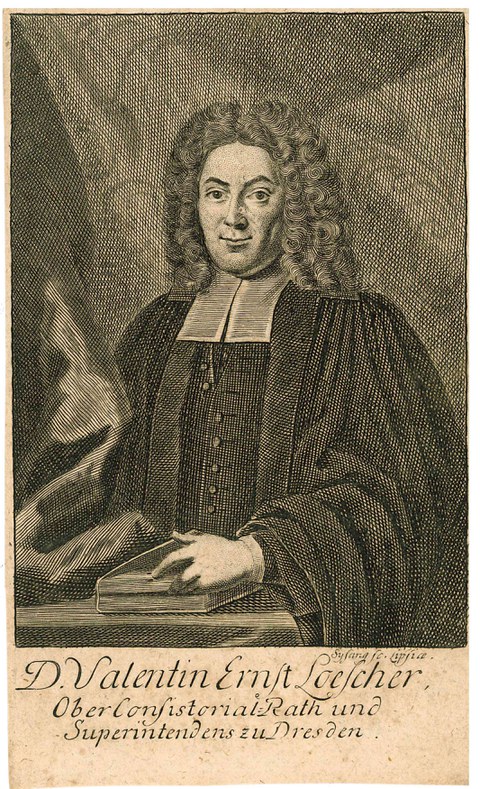 Kupferstich von D. Valentin Ernst Loescher