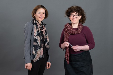 Gleichstellungsbeauftragte Dr. Jutta Eckhardt und Stellvertreterin Dr. Veneta Schubert