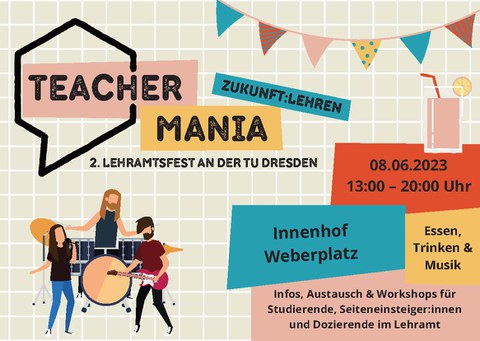 Postkarte Teachermania