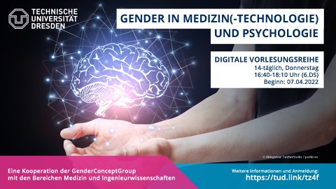 Werbebild_Gender in Medizin(technologie) und Psychologie