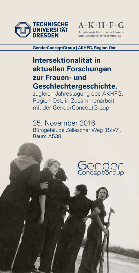 Flyer Workshop Intersektionalität
