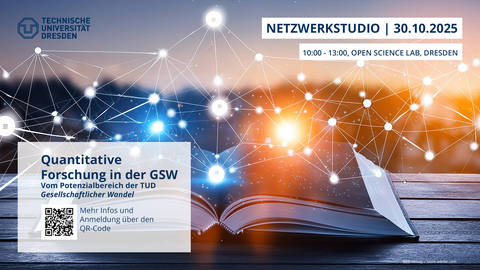 Bild mit Daten zum Netzwerkstudio "Quantitative Forschung" 