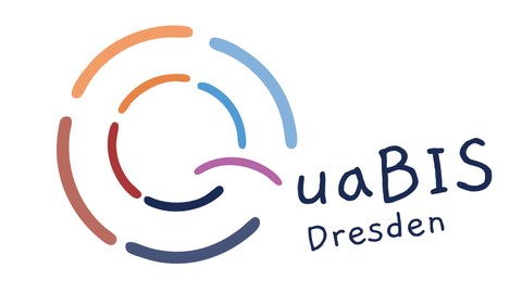 Das ist das Logo von QuaBIS Dresden