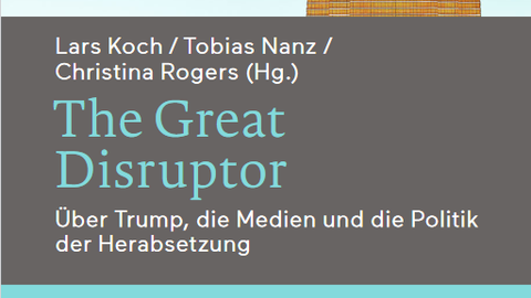 Buchcover mit Buchtitel und Bild des Trump Tower 