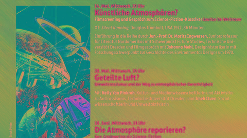 Plakat zur Veranstaltungsreihe "Im Treibhaus"