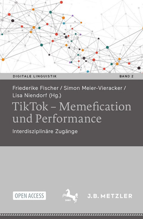 Buch Coverseite "TikTok Memeification und Performance" vom Springer Verlag