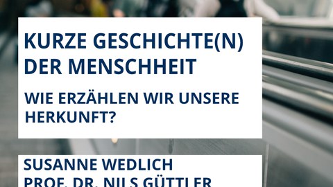 Poster mit Termindaten zum Gespräch im DHMD