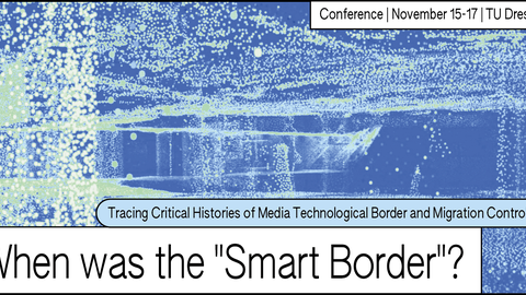 Poster mit Termindaten zur "Smart Borders" Konferenz