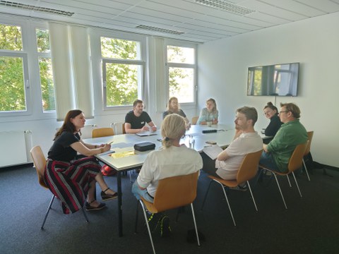 Gruppenarbeit beim Future Editor Forum