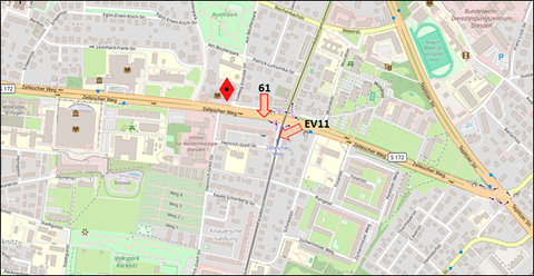Ortskarte 6. TUDiSC Tagung