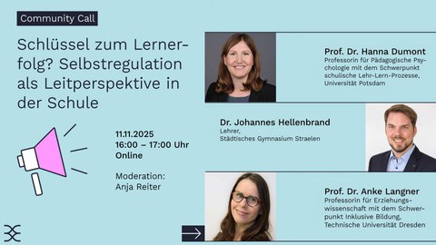 Screenshot mit Fotos der Teilnehmenden und Veranstaltungsdetails