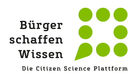 Hier sehen Sie das Logo von Bürger schaffen Wissen.