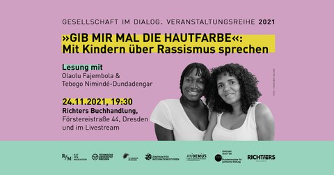 Banner "Gib mir mal die Hautfarbe"