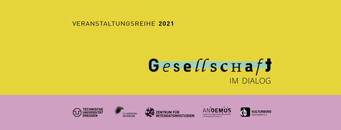 Gesellschaft im Dialog - Veranstaltungsbanner 2021