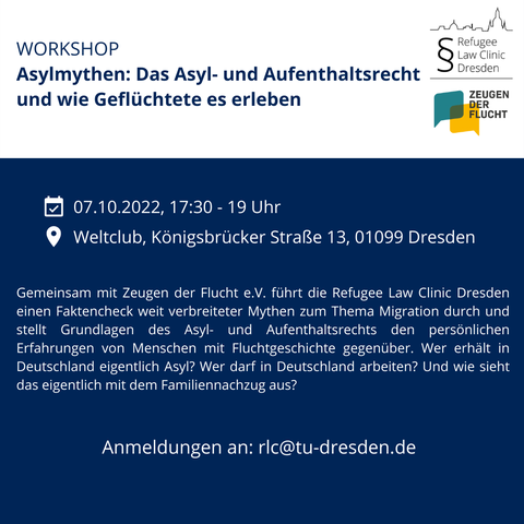 Workshop Asylmythen
