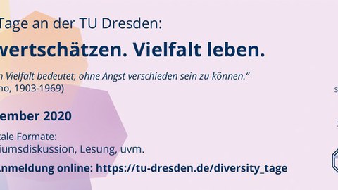 „Vielfalt wertschätzen. Vielfalt leben“