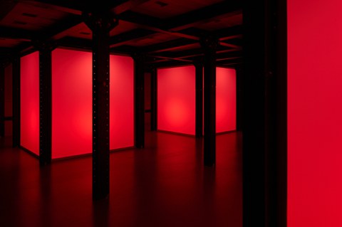 Esmeralda Conde Ruiz: 24/7 - Installationsansicht in HELLERAU, Schaufler Lab@TU Dresden