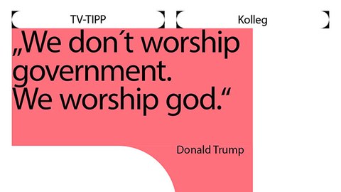 Zitat We dont worship government. we worship god