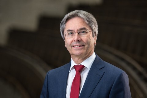 Prof. Dr. Müller-Steinhagen, Rektor der TU Dresden