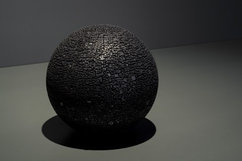 Language Infinity Sphere, 2018,  Installation View Remai Modern, Saskatoon, 2018