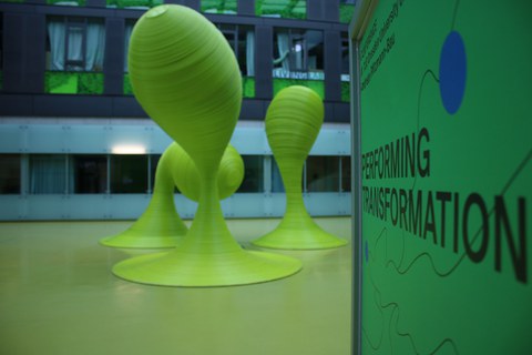 Blick in das Foyer des Andreas-Pfitzmann-Bau