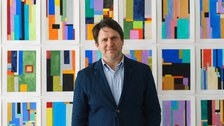 20.08.2021: Vernissage der Open Studio-Präsentation zur "Dresden Series" von Anton Ginzburg in der Sammlung Farbenlehre