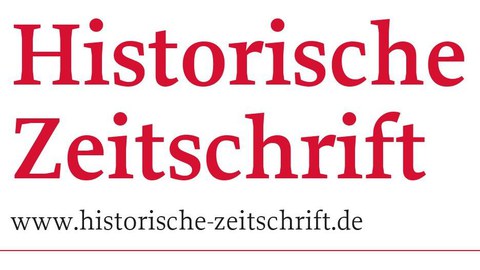 Logo Historische Zeitschrift, pinke Schrift auf weiß