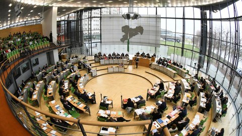 Plenarsaal Landtag