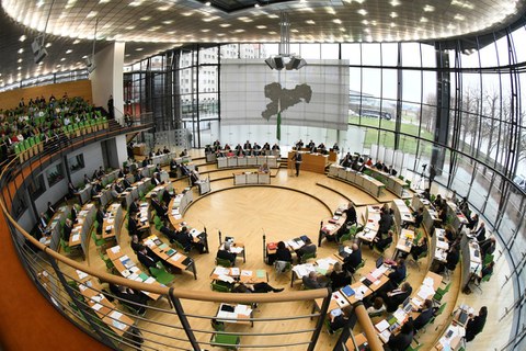 Plenarsaal Landtag