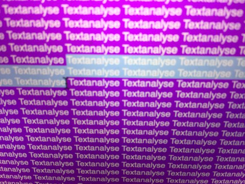 Workshop digitale Textanalyse