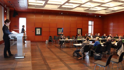 Blick ins Publikum während der Diskussionsrund