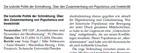 tagungsbericht