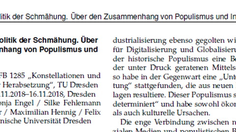 tagungsbericht