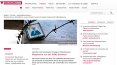 Screenshot der Überschrift des Online-Artikels