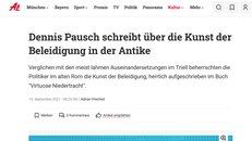 Screenshot der Überschrift des Online-Artikels