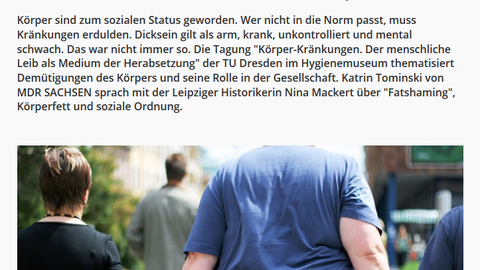 Screenshot aus dem Online-Artikel