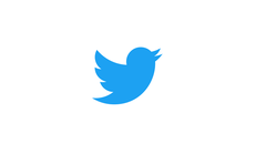 twitter logo blauer vogel