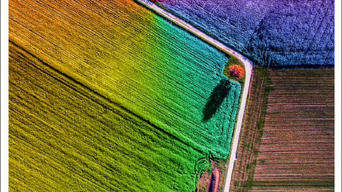 Jean “jwimmerli” Wimmerlin, “bird’s eye view photo of plant fields” (2018). Unsplash. https://unsplash.com/photos/RUj5b4YXaHE.
