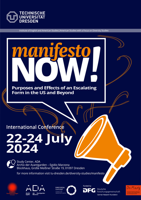 Manifesto Now_Conference Poster_megaphon version_DINA1