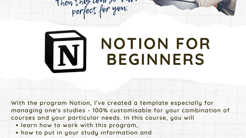 Flyer_Notion for Beginners