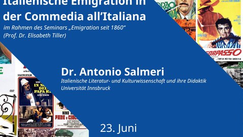 Gelächter im Gepäck Italienische Emigration in der Commedia all'italiana